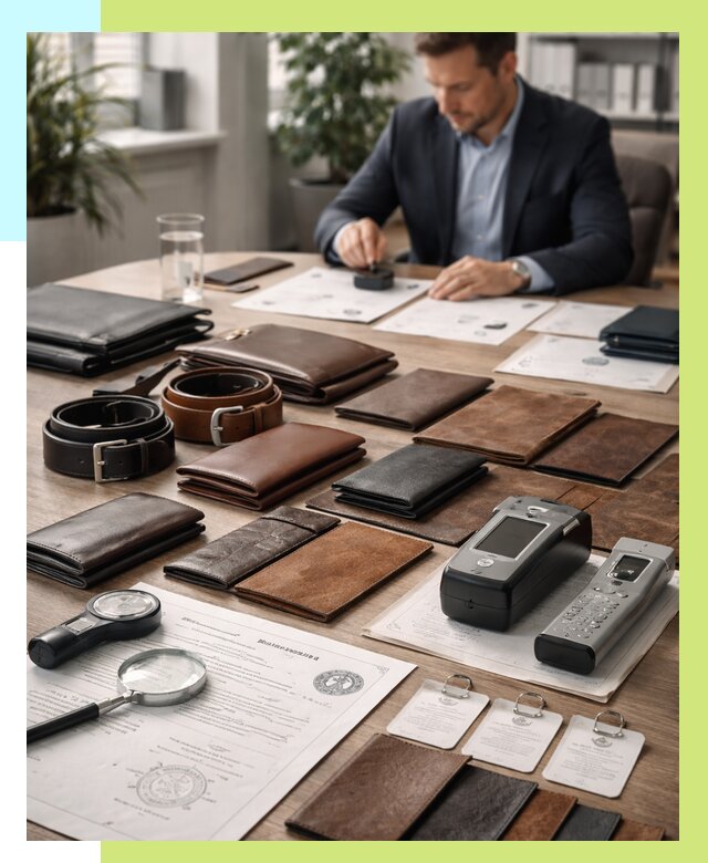 Сертификация кожаных изделий в Саратове от 12280 р. | Алешин-Срт