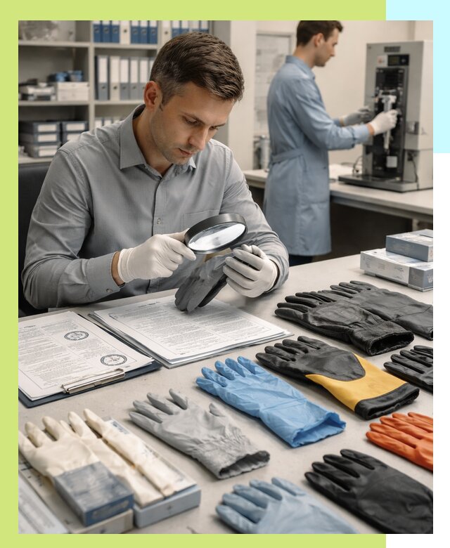 Сертификация перчаток и средств защиты продукции в Саратове