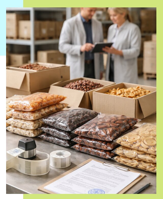 Сертификация сухофруктов в Саратове от 12280 р. | Алешин-Срт под ключ