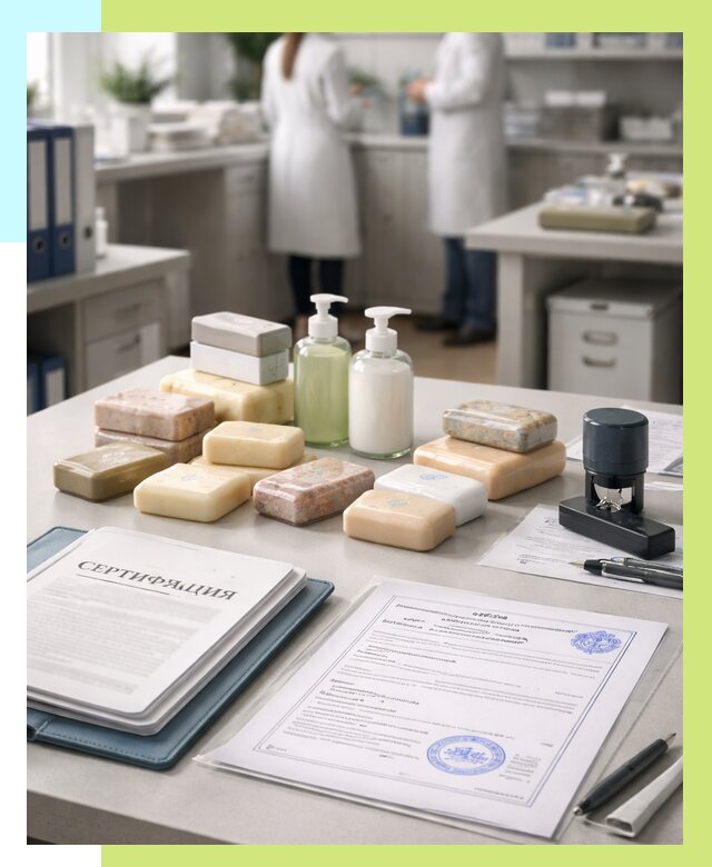 Сертификация мыла и сертификат на мыло в Саратове от 12280 | Алешин-Срт