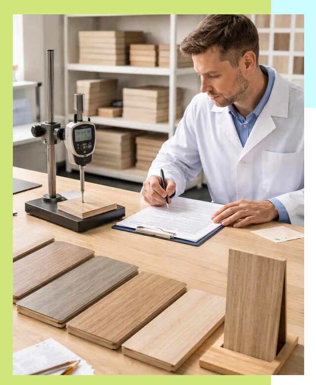 Сертификация ламината с испытаниями и оформлением документов в Саратове