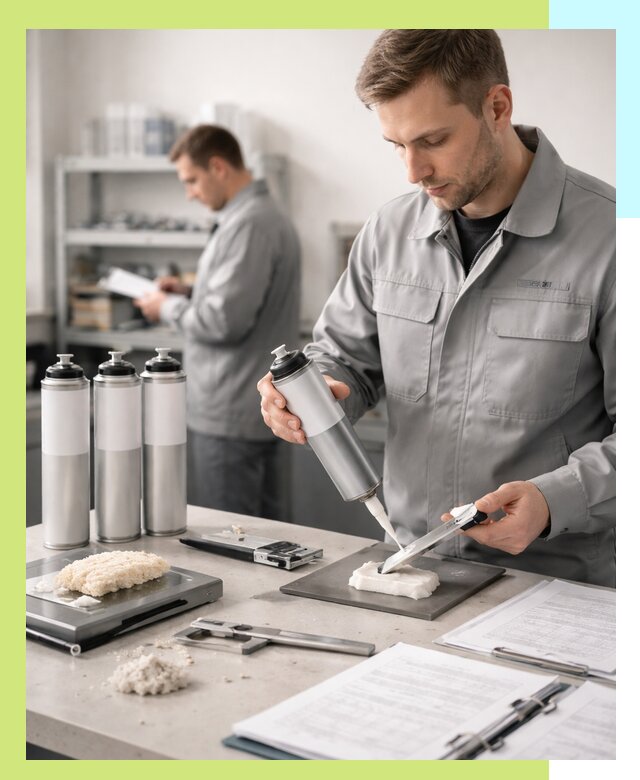 Сертификация монтажной пены и соответствие стандартам в Саратове