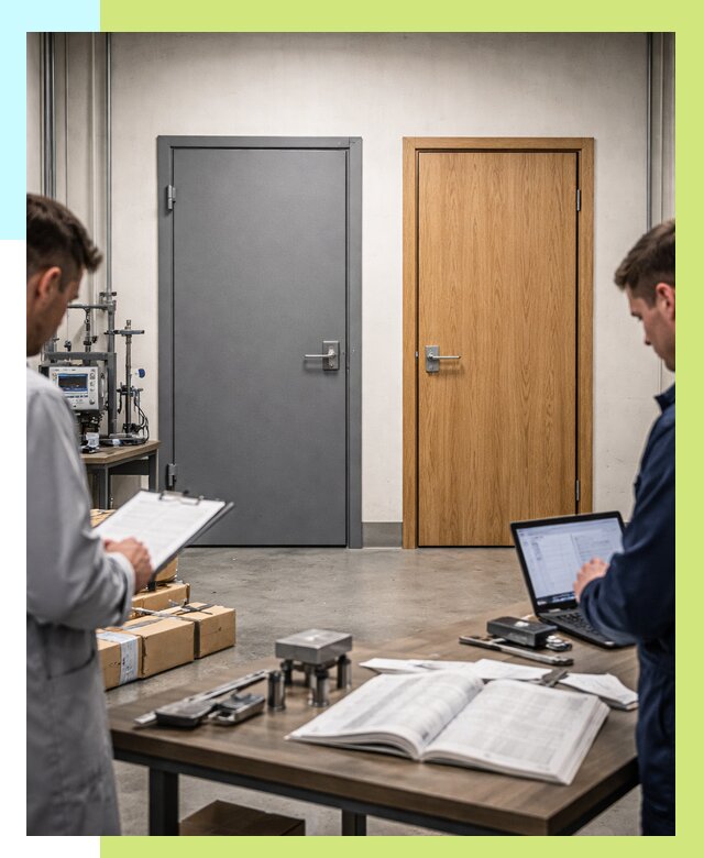 Сертификация дверей в Саратове от 8186 р. под ключ | Алешин-Срт