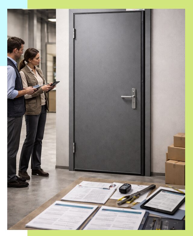 Сертификация противопожарных дверей в Саратове от 9210 р. | Алешин-Срт