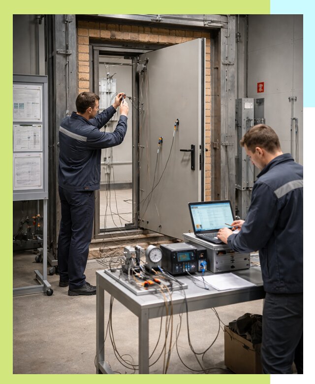 Сертификация противопожарных дверей в Саратове по ГОСТ и ТР