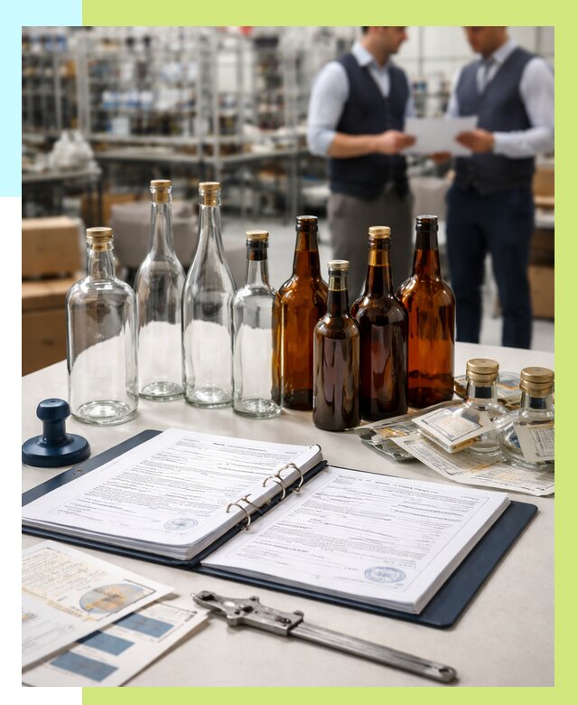 Сертификация стеклянных бутылок в Саратове от 25583 р. | Алешин-Срт