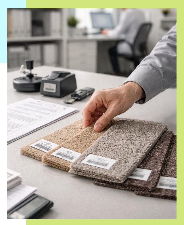 Сертификация ковролина в Саратове от 15350 р., Алешин-Срт