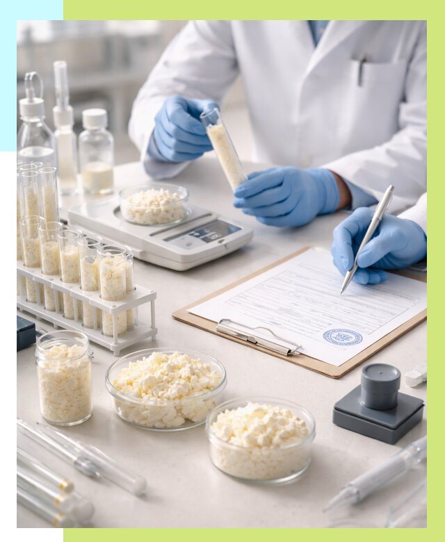 Сертификация творога в Саратове от 12280 р. под ключ | Алешин-Срт