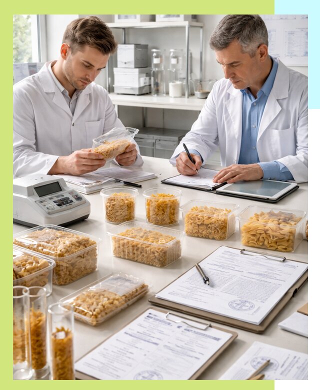 Сертификация макаронных изделий и технологической документации в Саратове