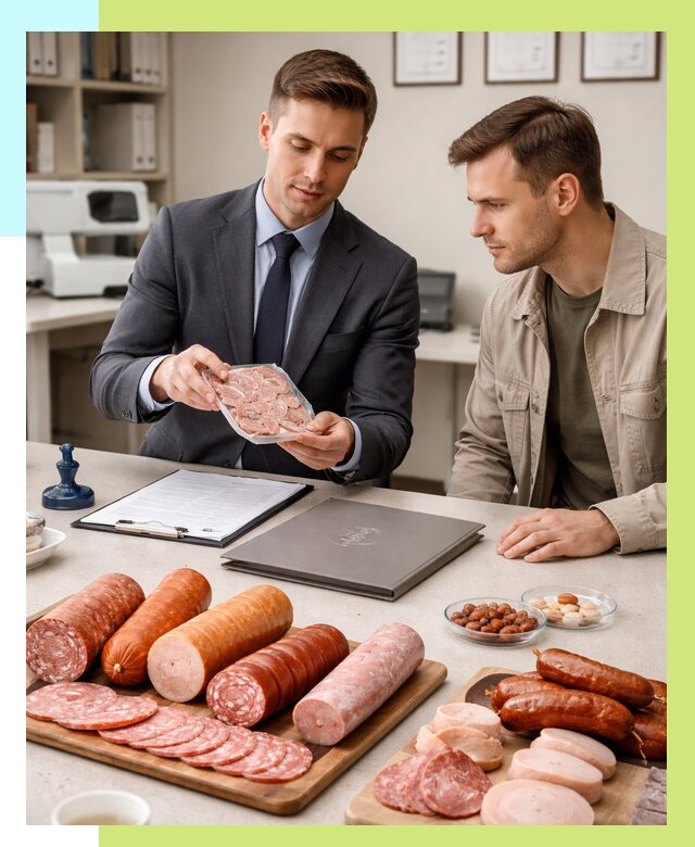 Сертификация колбасных изделий в Саратове от 7675 р. | Алешин-Срт