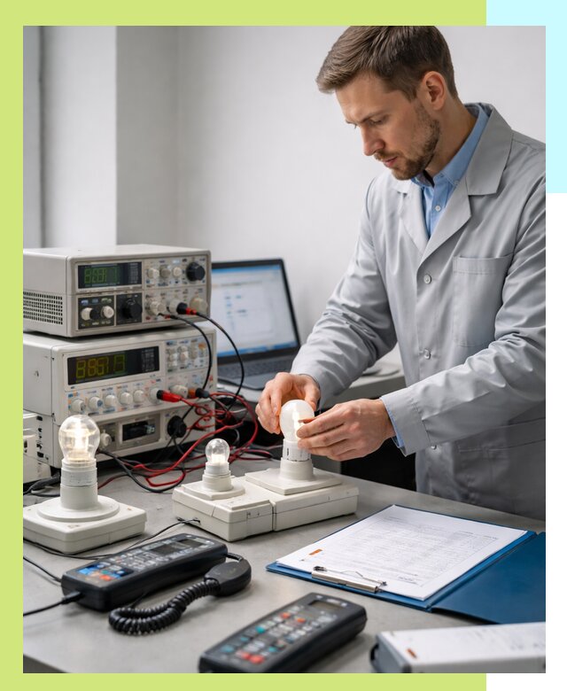 Сертификация ламп и светильников в Саратове по нормативам