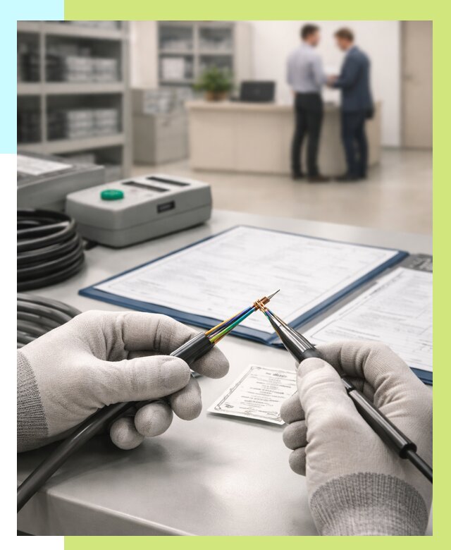 Сертификация провода в Саратове от 18419 р. в Алешин-Срт