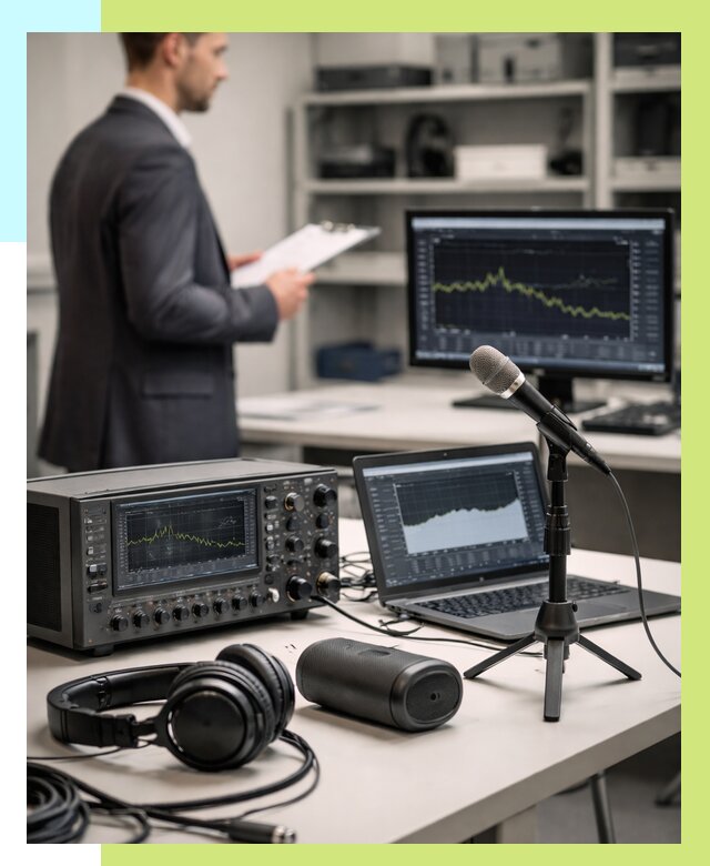 Сертификация аудиотехники в Саратове от 15350 р., Алешин-Срт