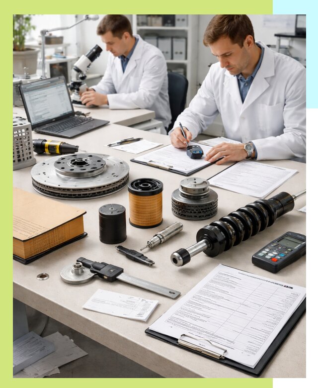 Сертификация автозапчастей и комплектующих в Саратове по ГОСТ