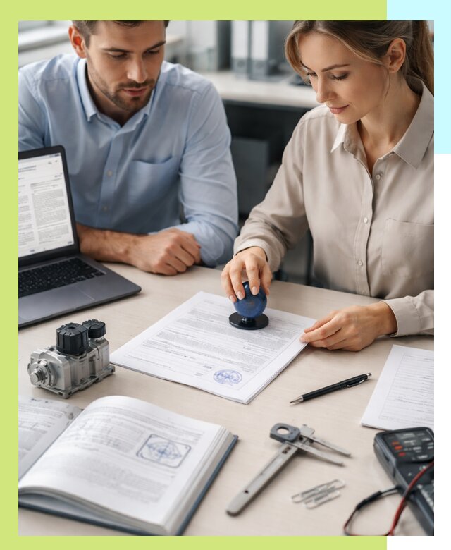 Выдача паспорта изделия и техническая экспертиза продукции в Саратове