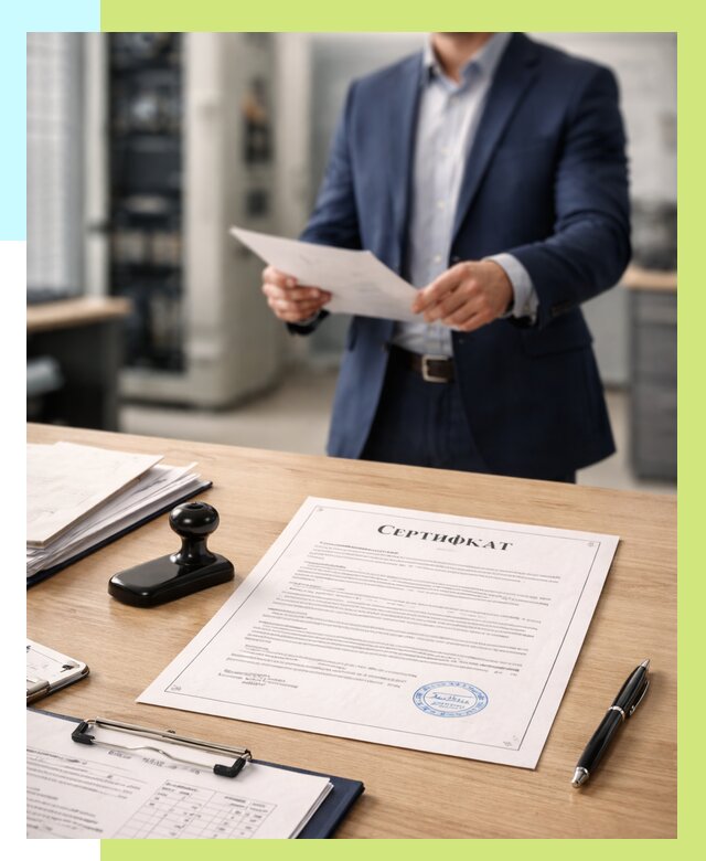 Сертификат на оборудование в Саратове от 15350 р. | Алешин-Срт
