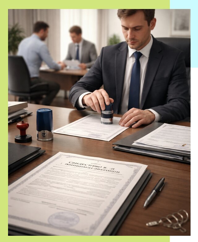 Оформление свидетельства о государственной регистрации в Саратове