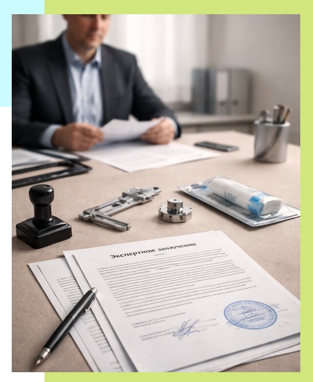 Экспертное заключение на продукцию в Саратове от 8698 р. | Алешин-Срт