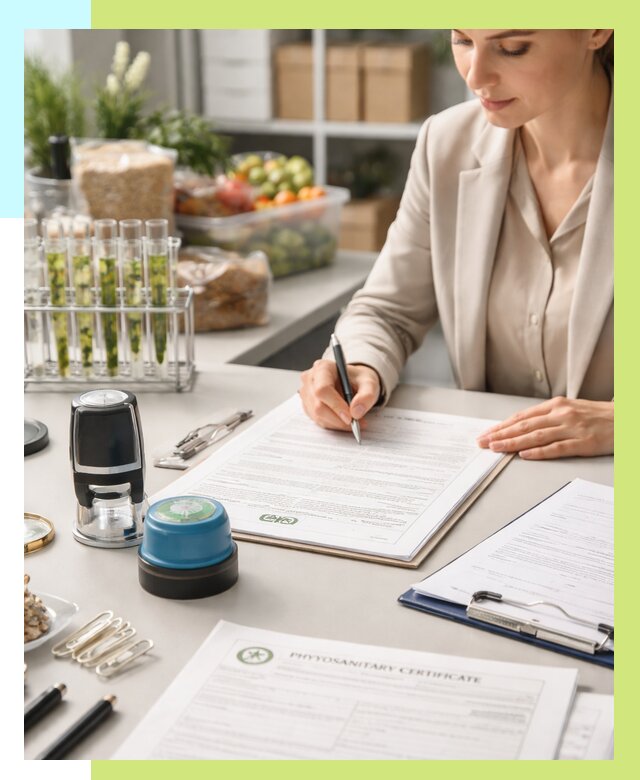 Фитосанитарный сертификат оформить в Саратове от 4605 р. | Алешин-Срт