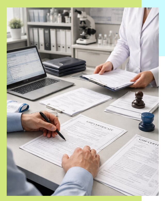 Оформление сертификата GMP в Саратове для фармпроизводства