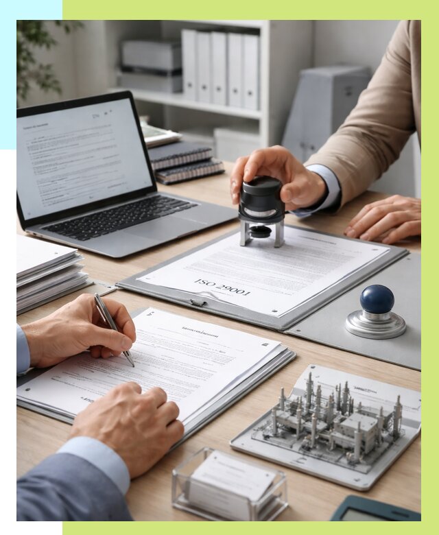 Сертификат ISO 29001 в Саратове под ключ от 76748 р. | Алешин-Срт