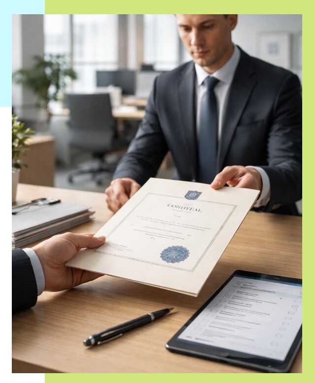 Сертификат ISO 30301 в Саратове от 35816 р. | Алешин-Срт - под ключ