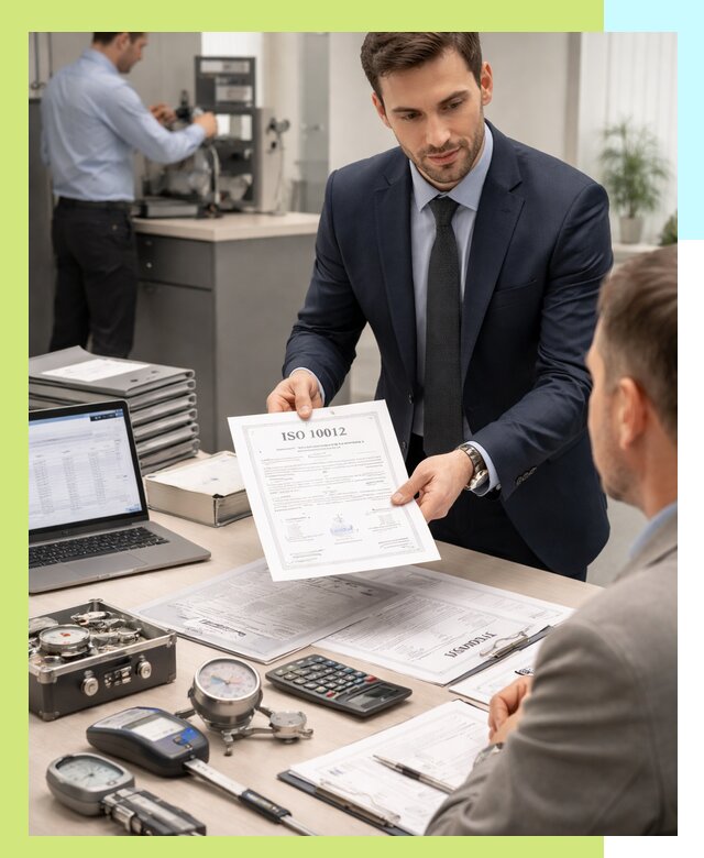 Выдача сертификата ISO 10012 по требованиям метрологии в Саратове
