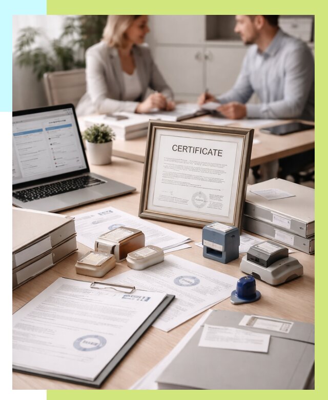 Сертификация компании в Саратове от 46049 р. | Алешин-Срт — заказ